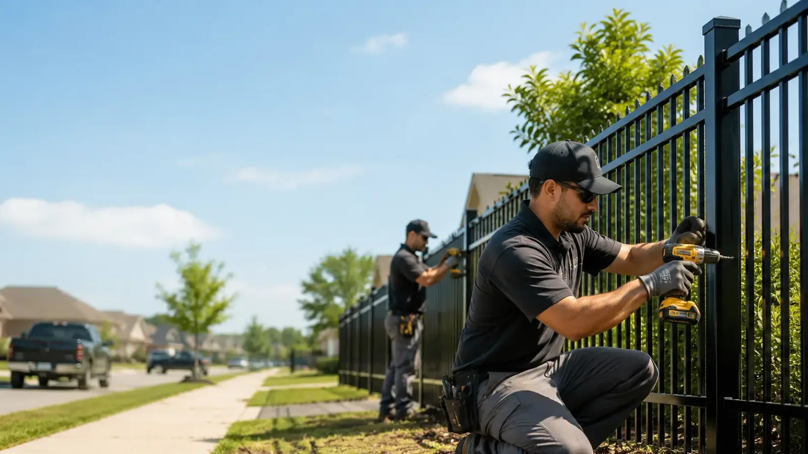Metal Fence Installation in Hilltown, PA
